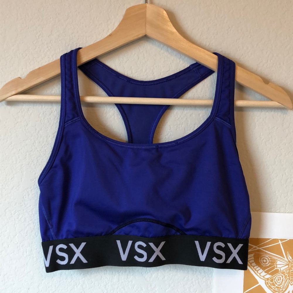 Purple Victoria Secret VSX Racerback Sports Bra💜